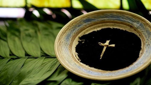 ashes in ash wednesday