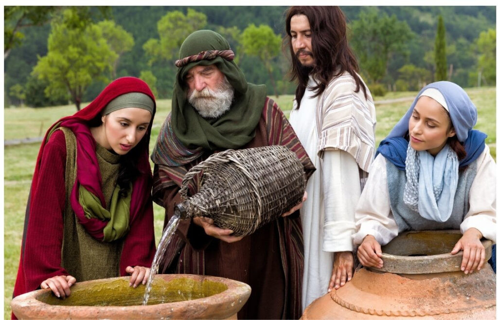 Jesus Talks With Women at the Well