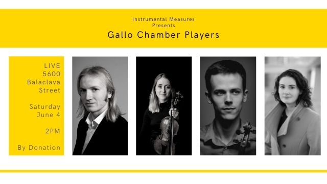 Gallo Chamber Players Live Concert June