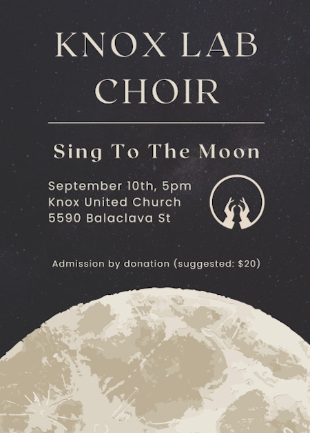 Knox lab Concert Sing to the Moon