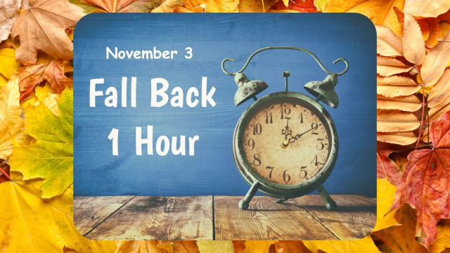 Fall Back Clock Change