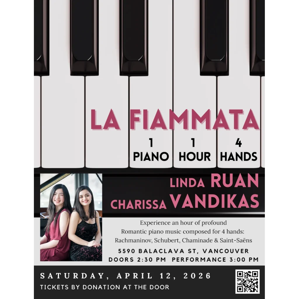 La Fiammata at Knox United Church in Vancouver