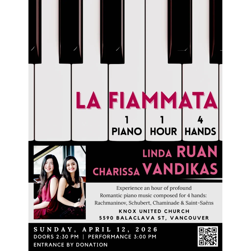 Linda Ruan and Charissa Vandikas as La Fiammata